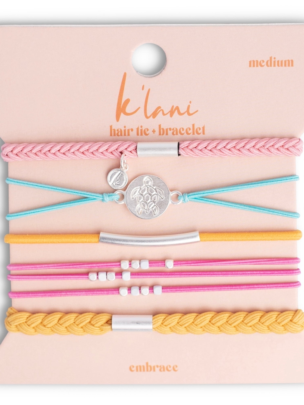 New K'lani "Embrace" Hair Tie & Bracelet Set✨️